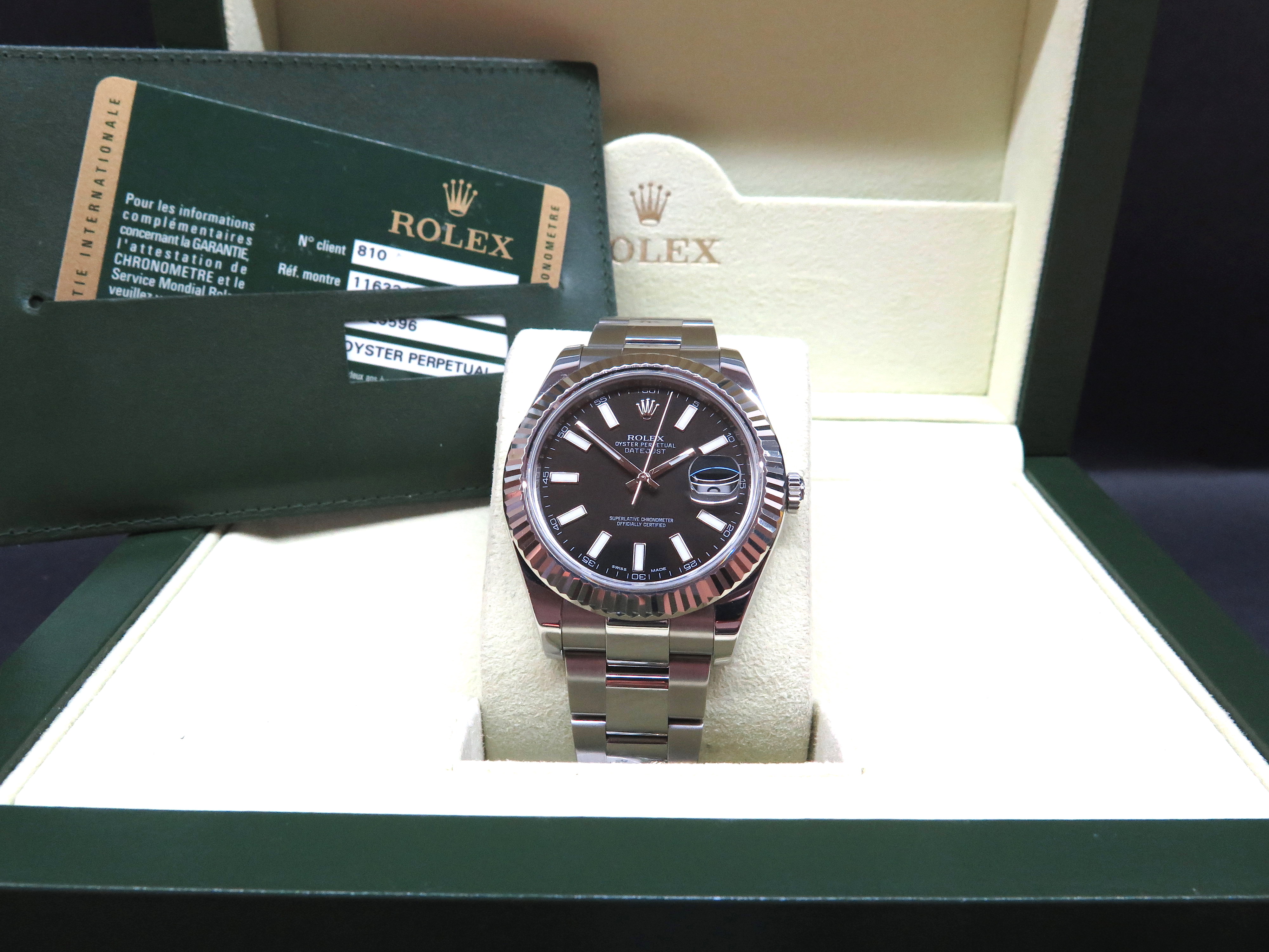 Rolex Datejust 2 41mm in stainless steel with white gold ...