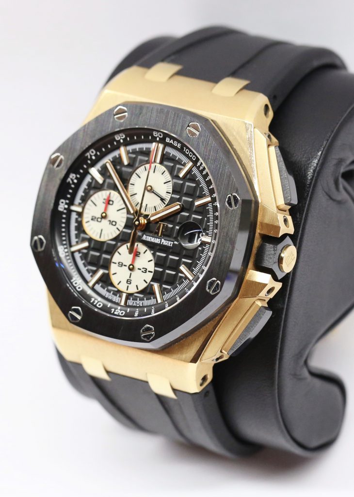 Audemars Piguet Royal Oak Offshore in 18ct Rose Gold with Ceramic Bezel ...