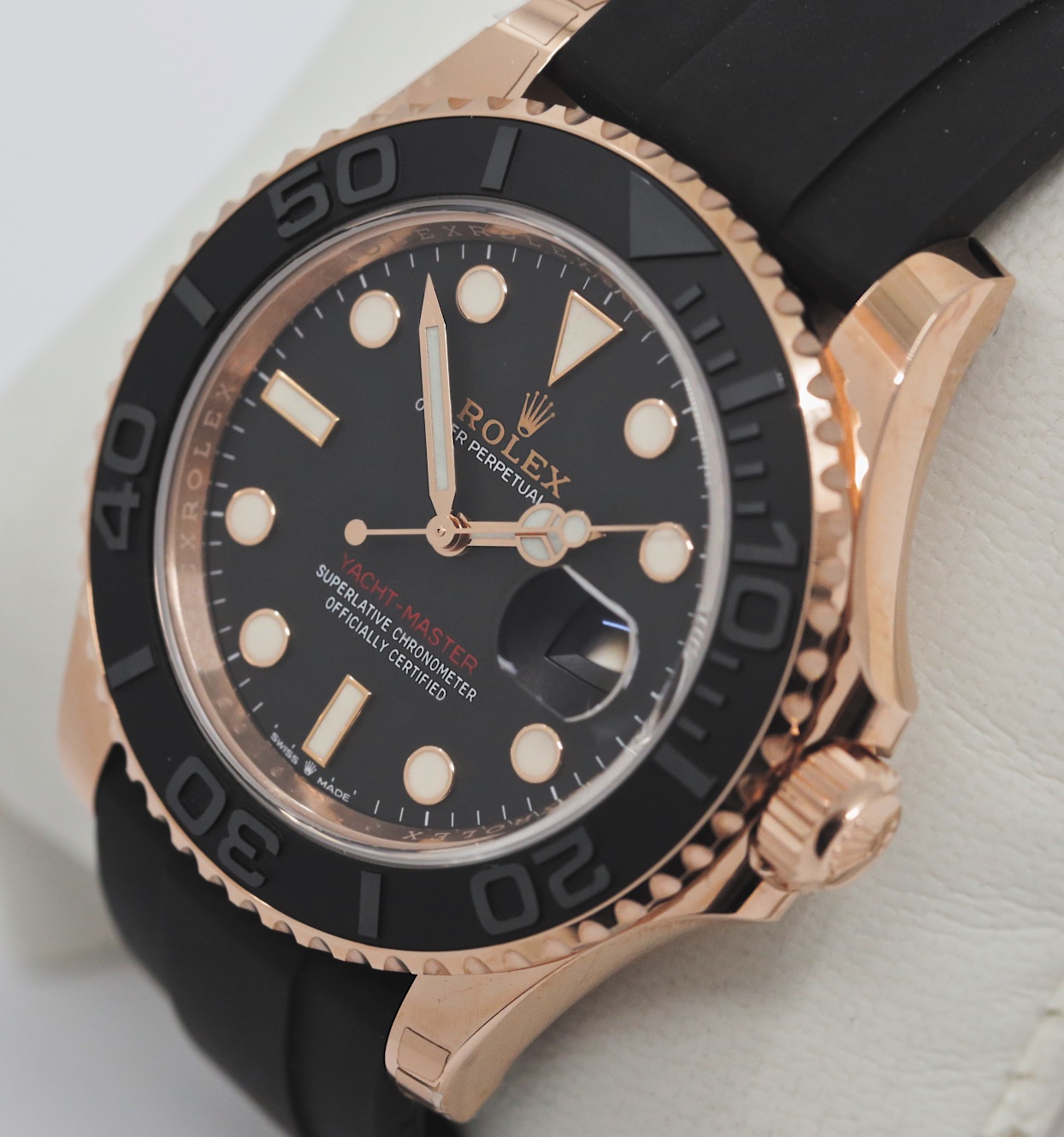 Rolex Oyster Perpetual Yacht-Master 40, in 18ct Everose Gold, Black ...